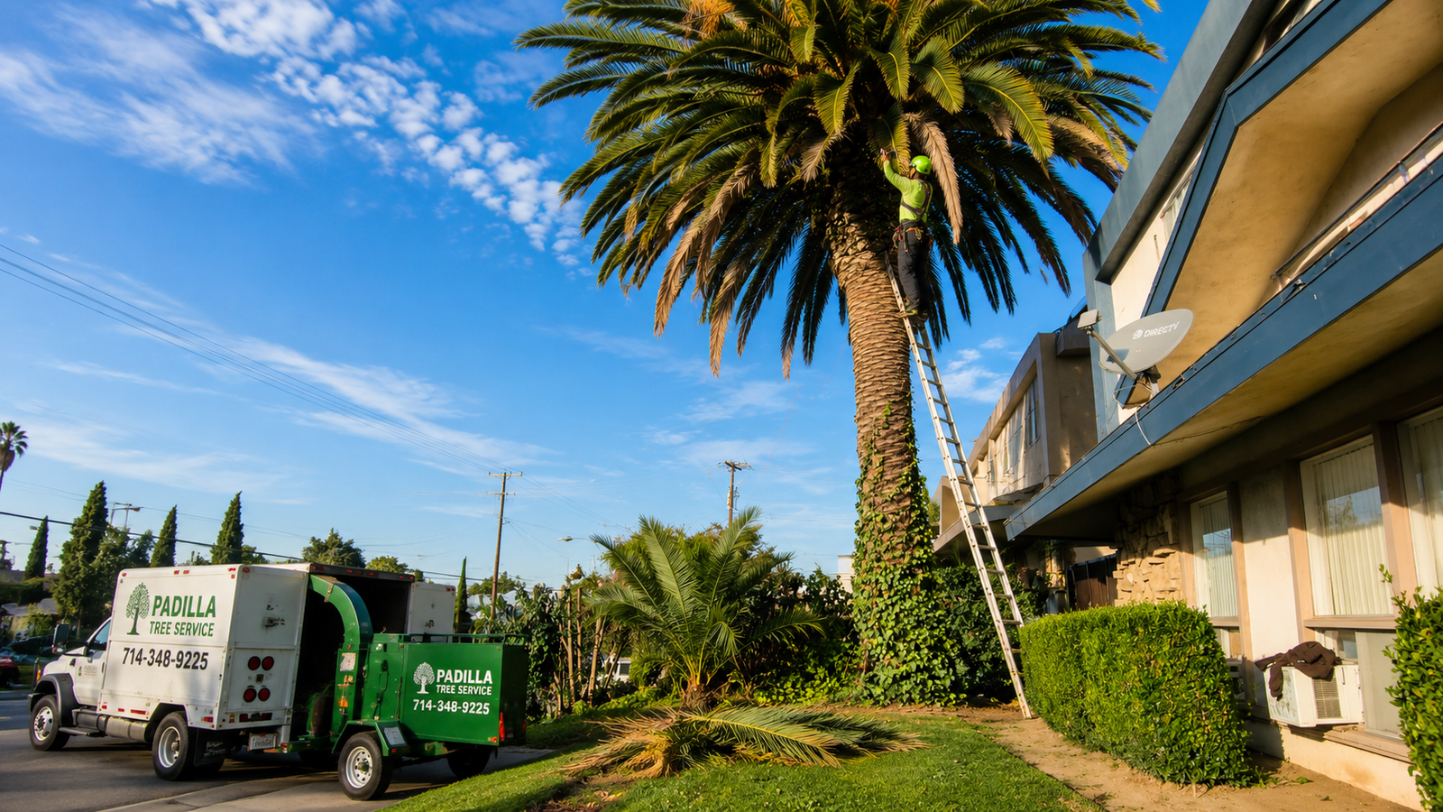 Tree trimming and emergency tree service